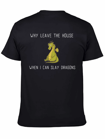 Slay Dragons T-Shirt - Gamer Tee