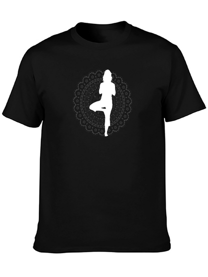 Yoga Pose T-Shirt - Balance & Style