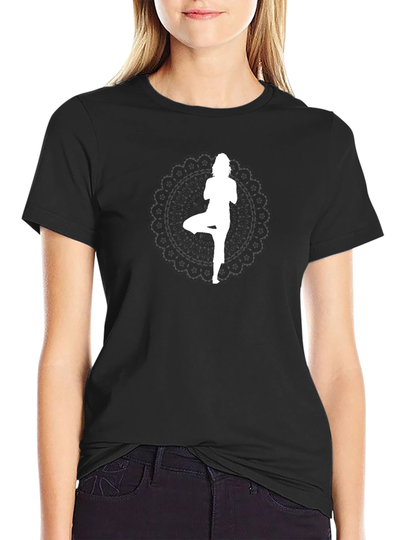 Yoga Pose T-Shirt - Balance & Style