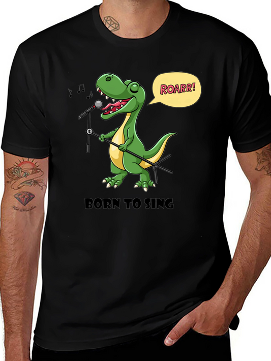 Born to Sing Dinosaur T-Shirt