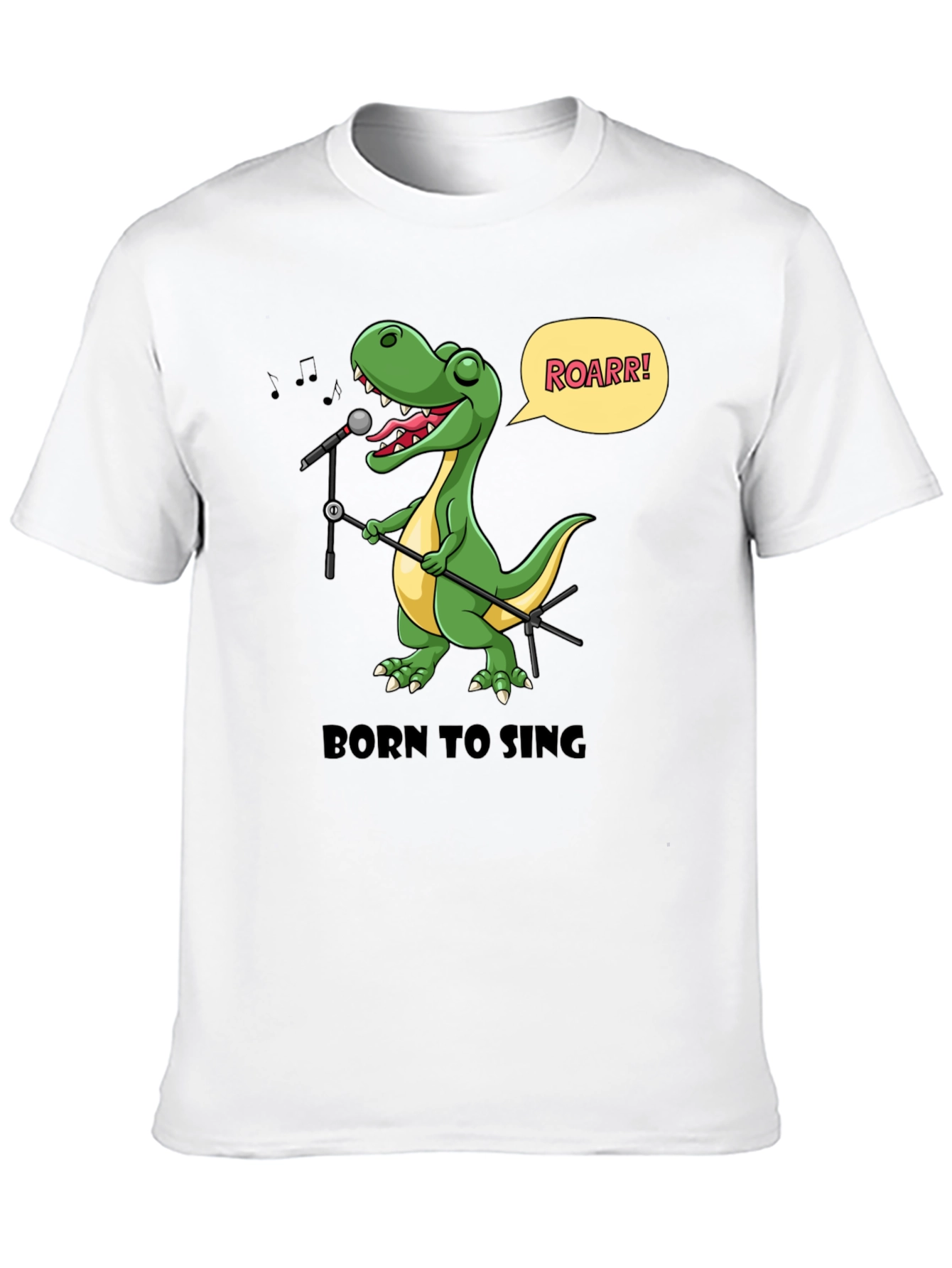 Born to Sing Dinosaur T-Shirt