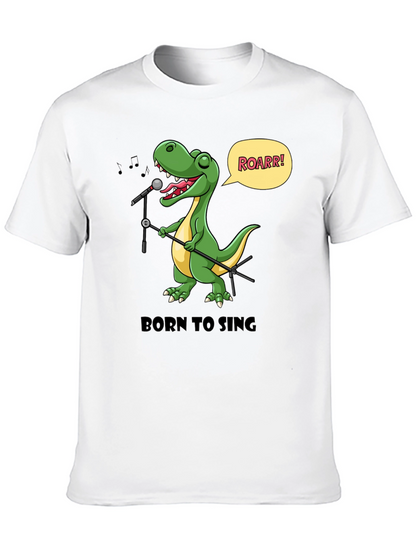 Born to Sing Dinosaur T-Shirt