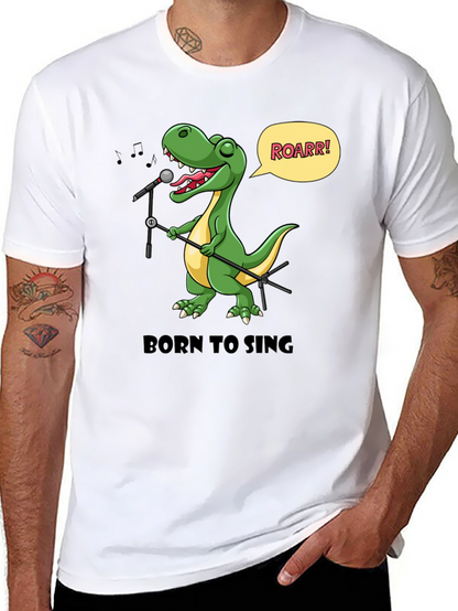 Born to Sing Dinosaur T-Shirt