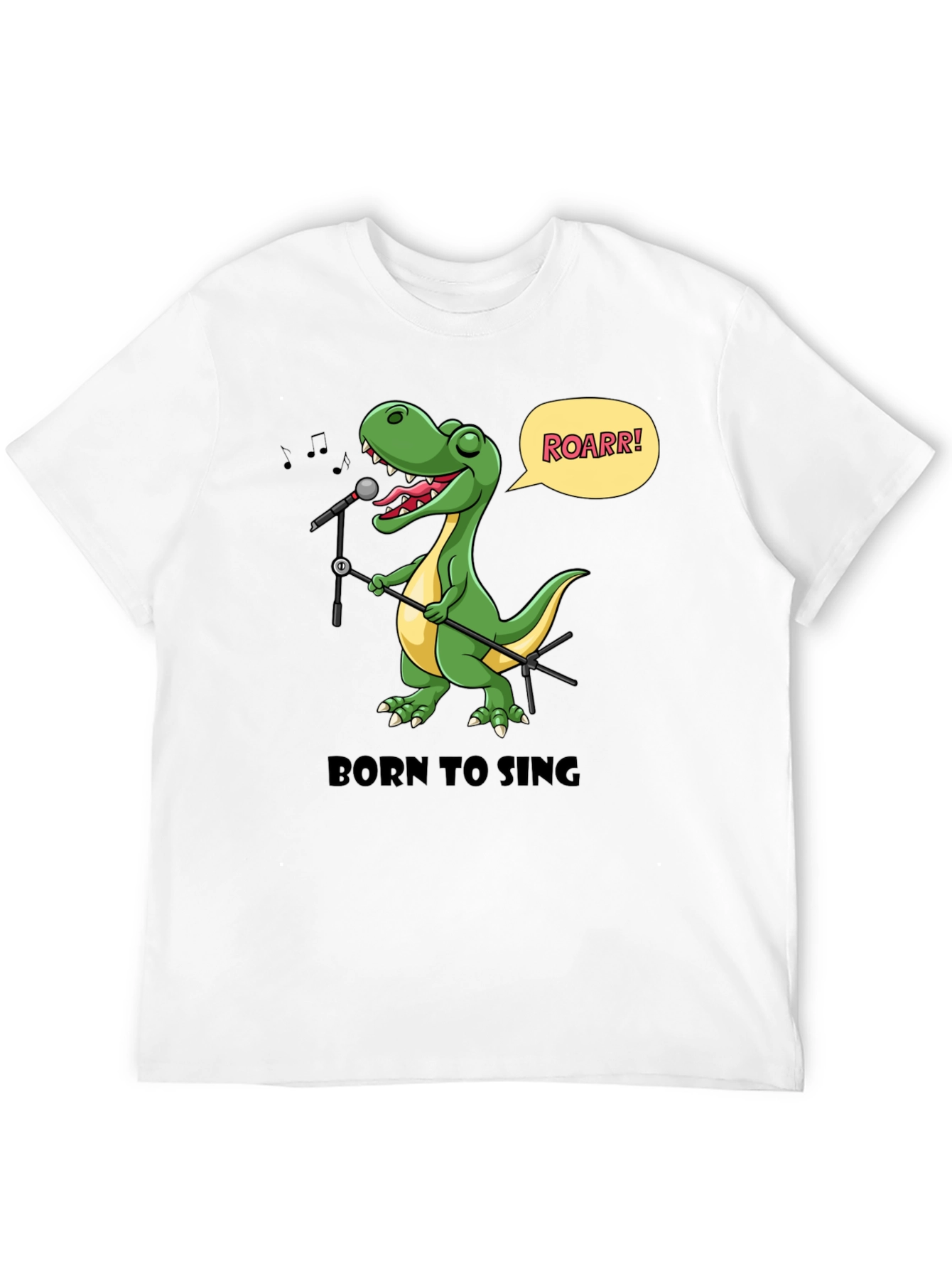 Born to Sing Dinosaur T-Shirt