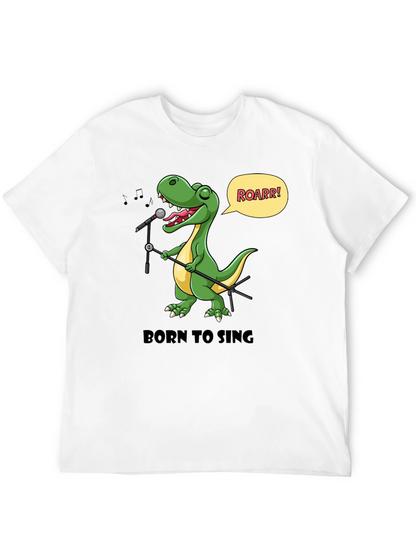 Born to Sing Dinosaur T-Shirt