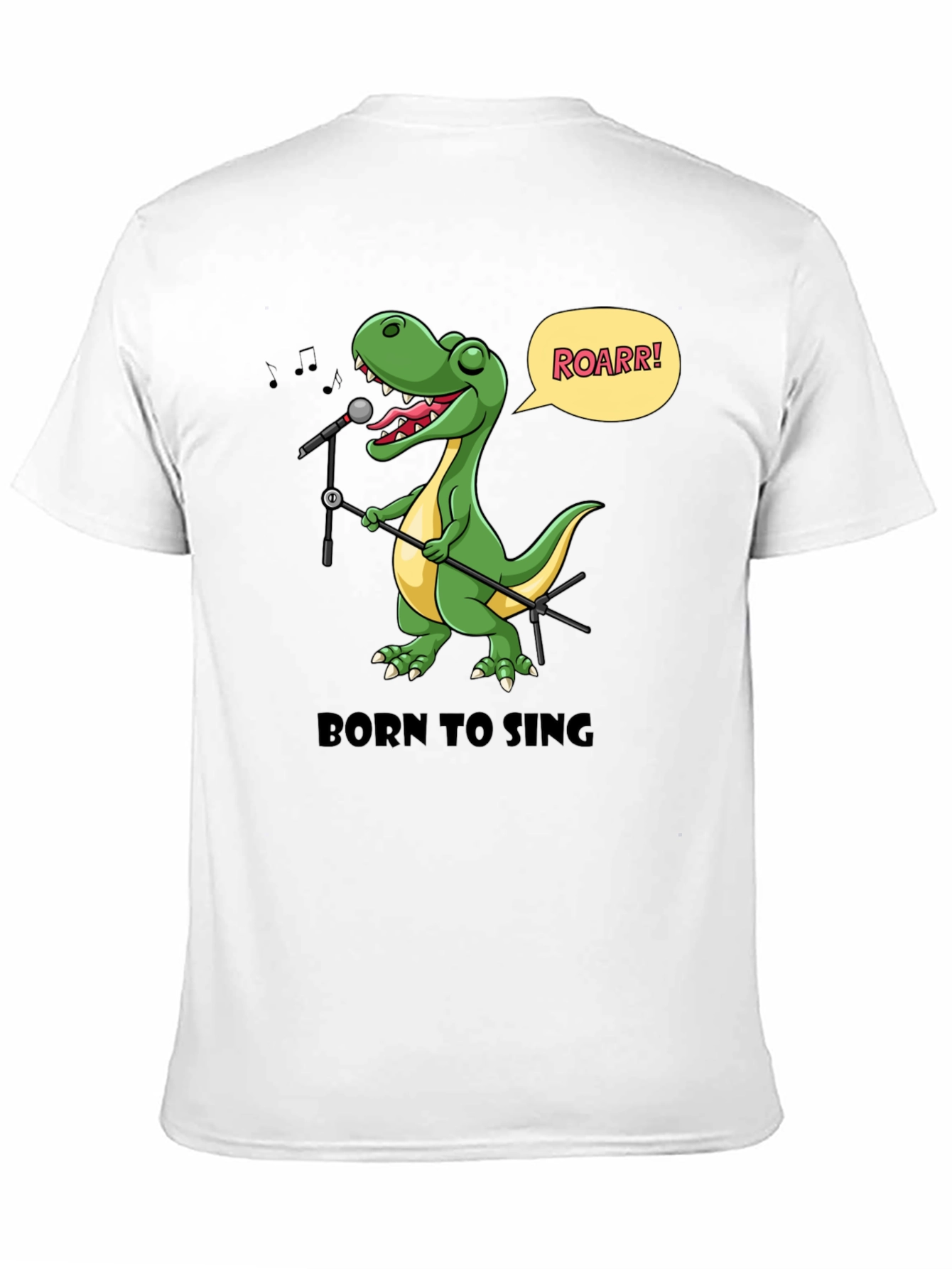 Born to Sing Dinosaur T-Shirt