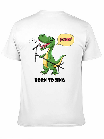 Born to Sing Dinosaur T-Shirt