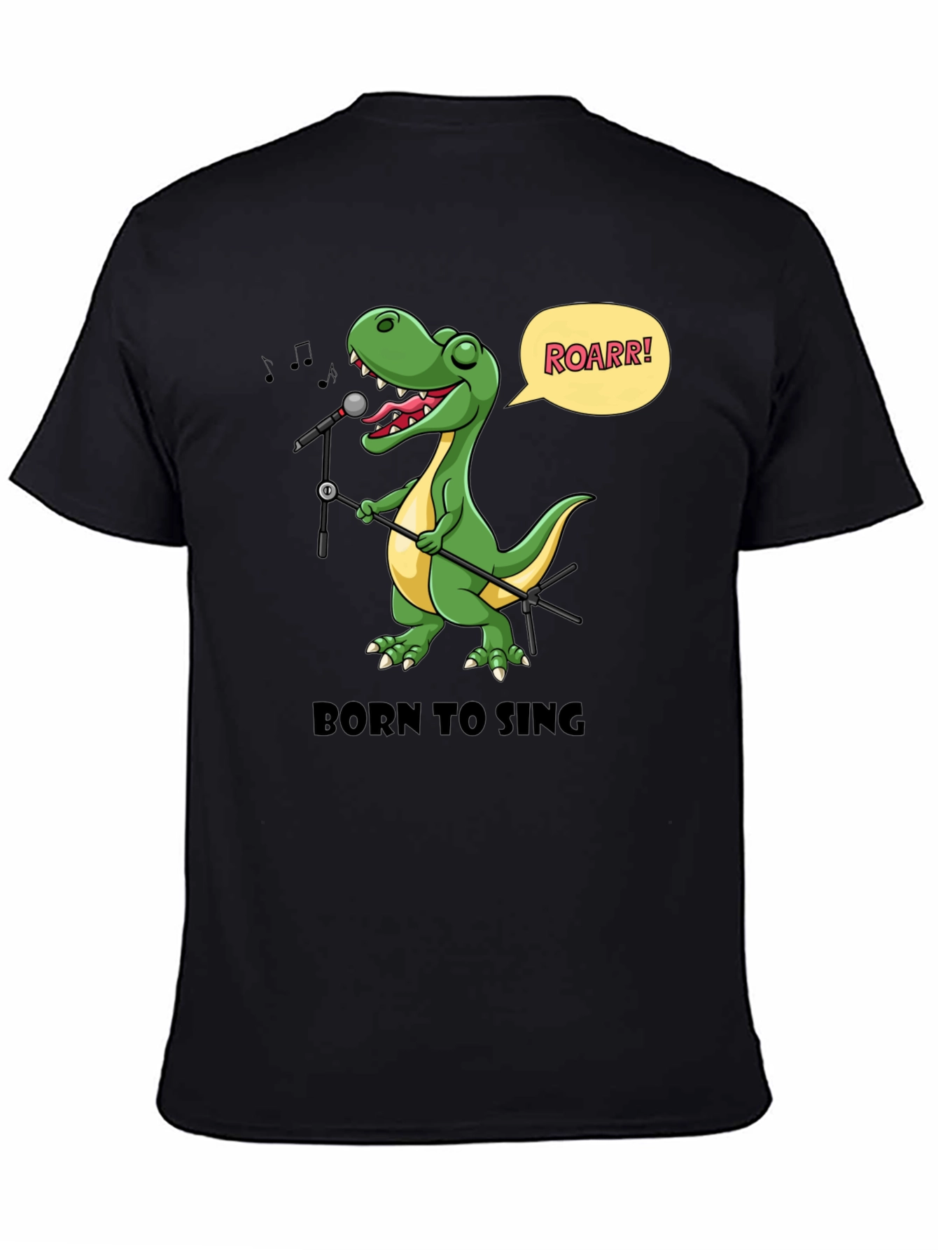Born to Sing Dinosaur T-Shirt