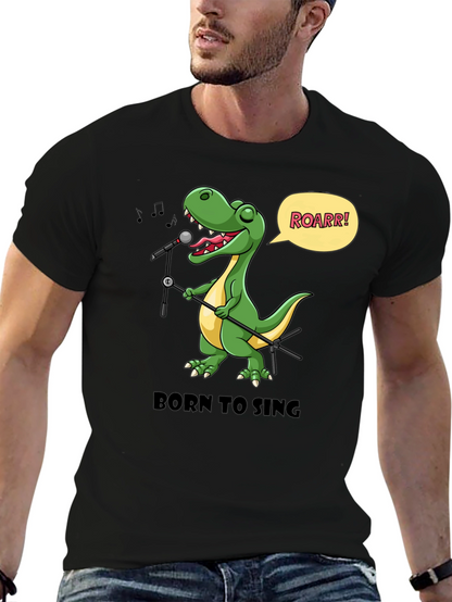 Born to Sing Dinosaur T-Shirt