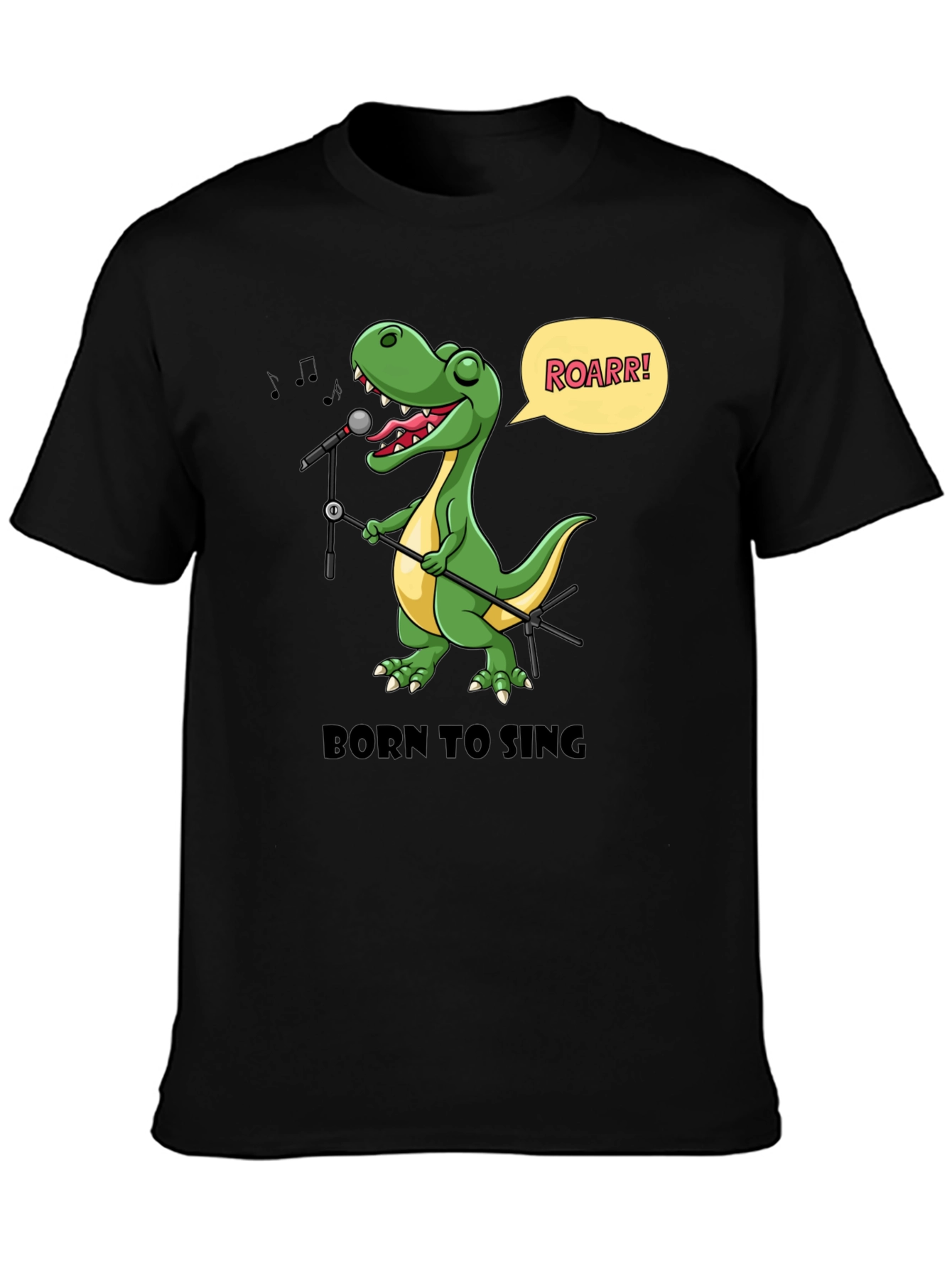 Born to Sing Dinosaur T-Shirt