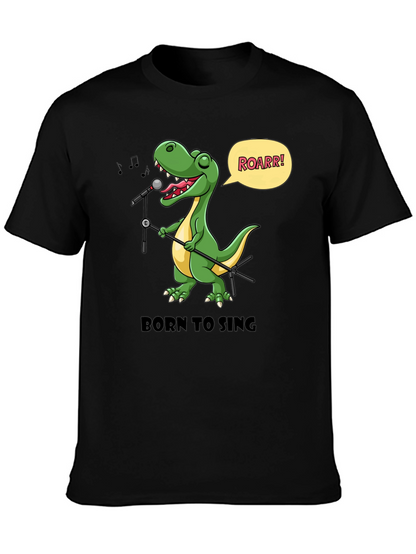 Born to Sing Dinosaur T-Shirt