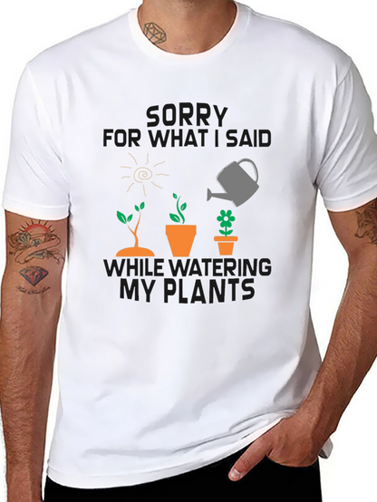 Gardeners Apology T-Shirt - Funny Plant Lover Tee