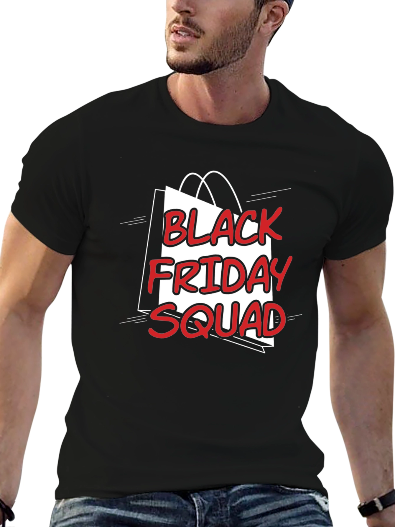Black Friday Squad T-Shirt - Graphic Tee