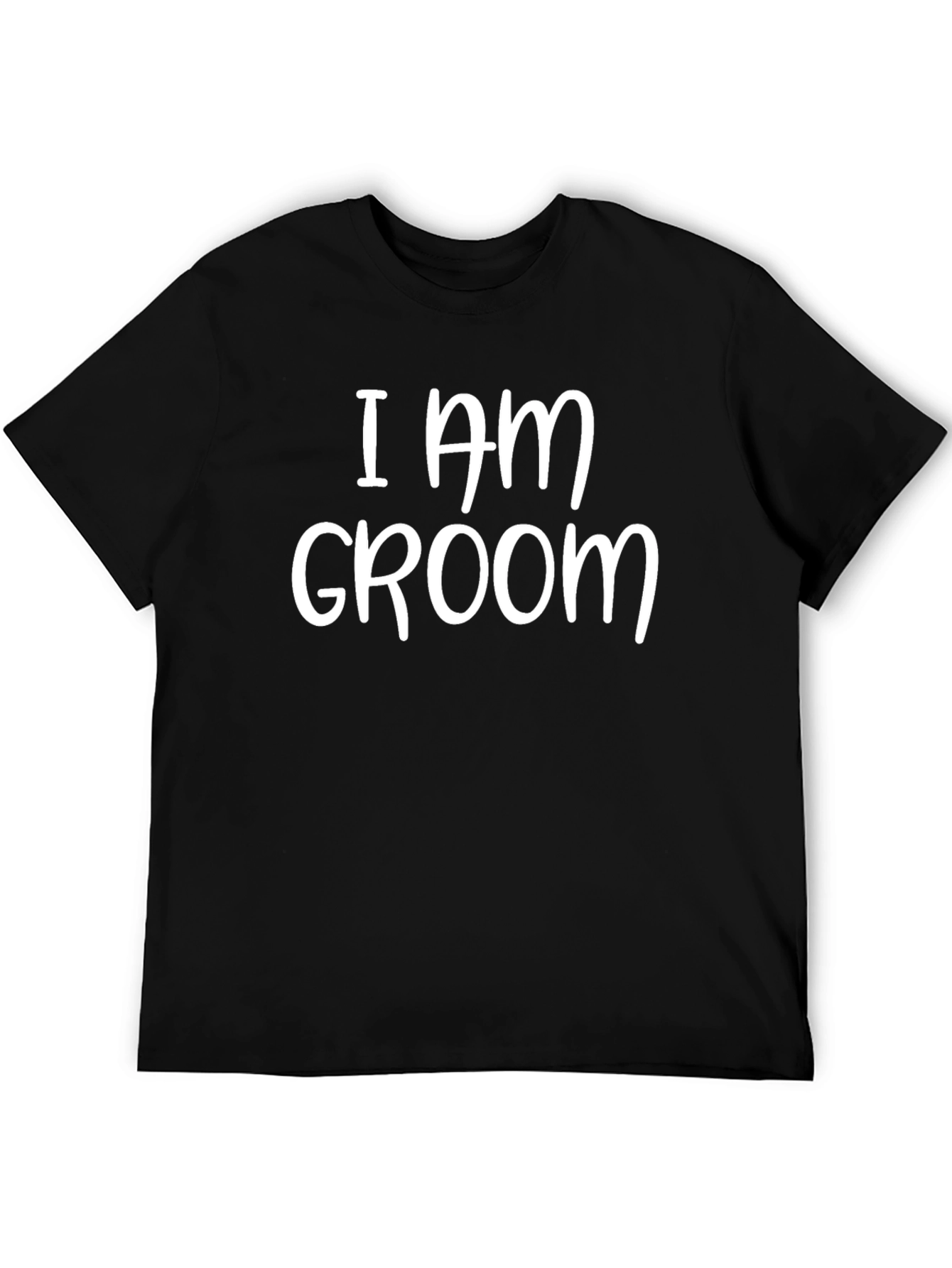 I AM GROOM - Stylish Wedding Party Tee