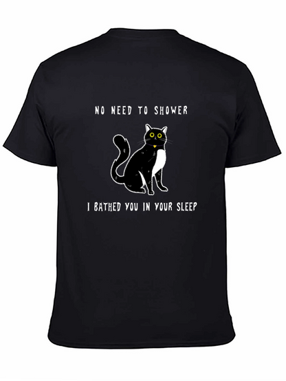 Funny Cat Bathed You T-Shirt