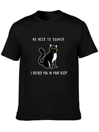 Funny Cat Bathed You T-Shirt