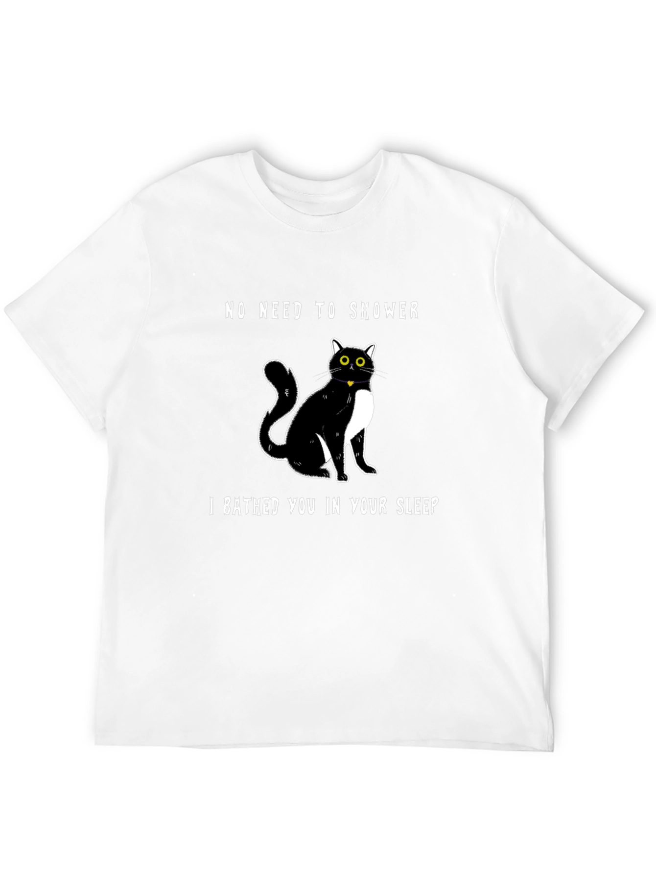 Funny Cat Bathed You T-Shirt