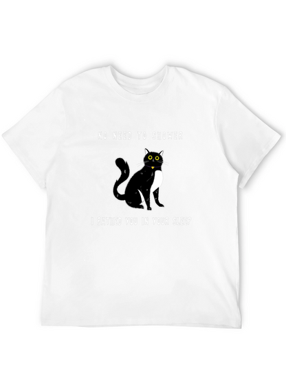 Funny Cat Bathed You T-Shirt