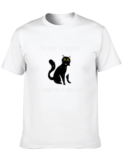 Funny Cat Bathed You T-Shirt