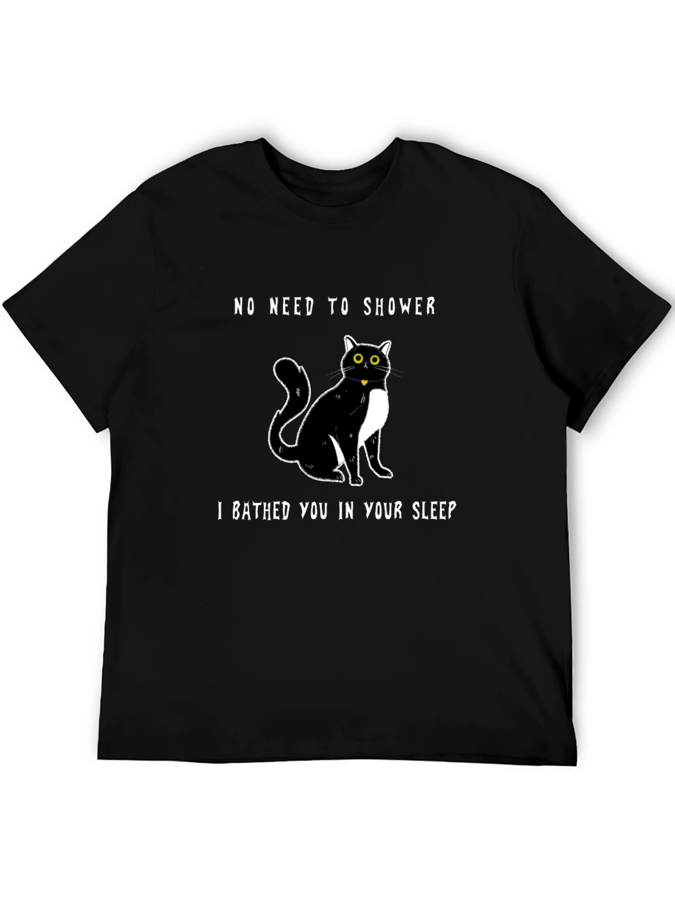 Funny Cat Bathed You T-Shirt