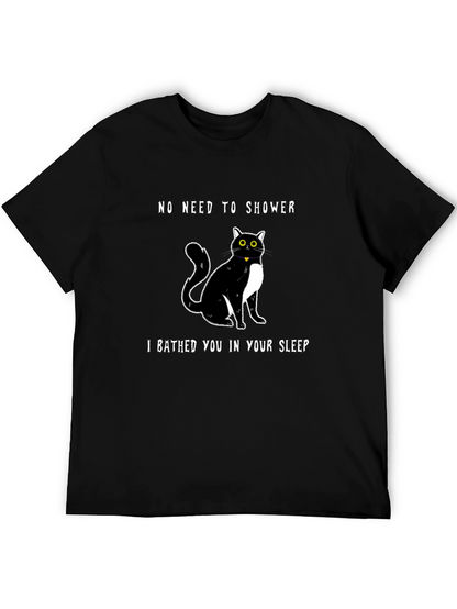 Funny Cat Bathed You T-Shirt