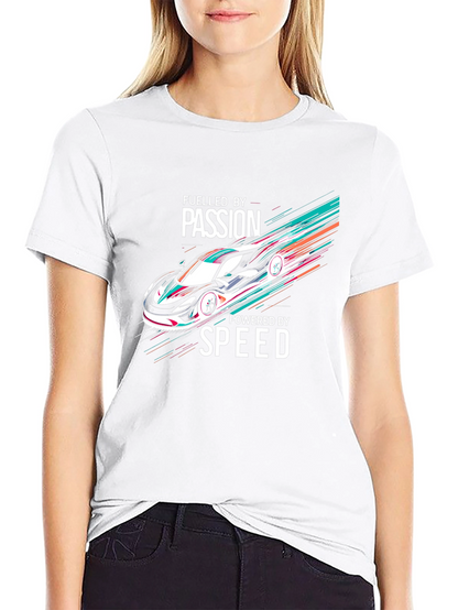 Fueled By Passion Car Graphic T-Shirt