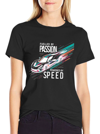 Fueled By Passion Car Graphic T-Shirt