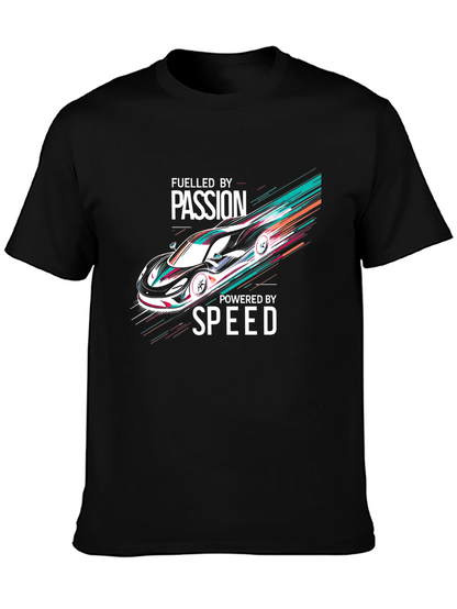 Fueled By Passion Car Graphic T-Shirt