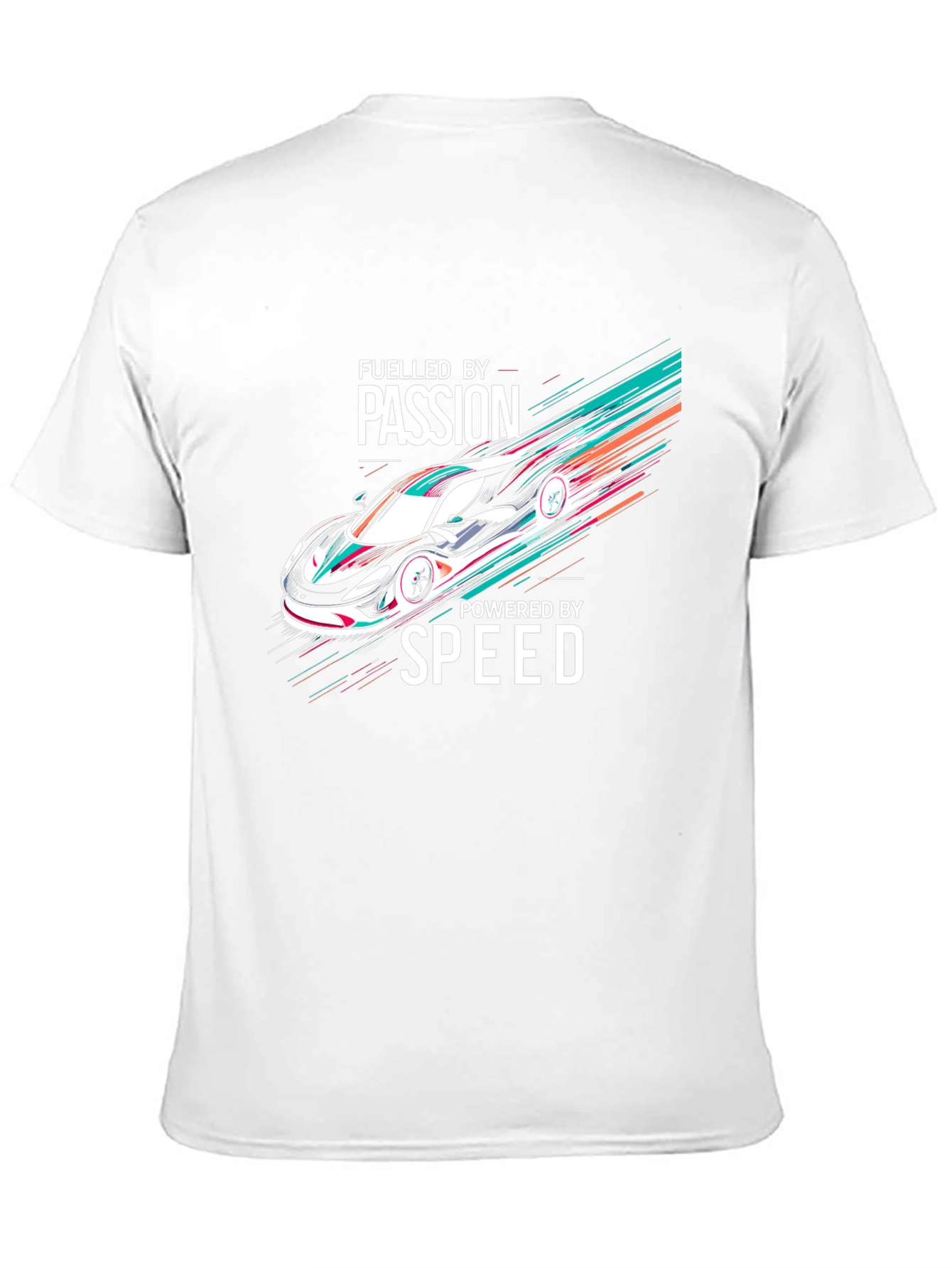 Fueled By Passion Car Graphic T-Shirt