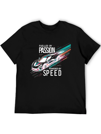 Fueled By Passion Car Graphic T-Shirt