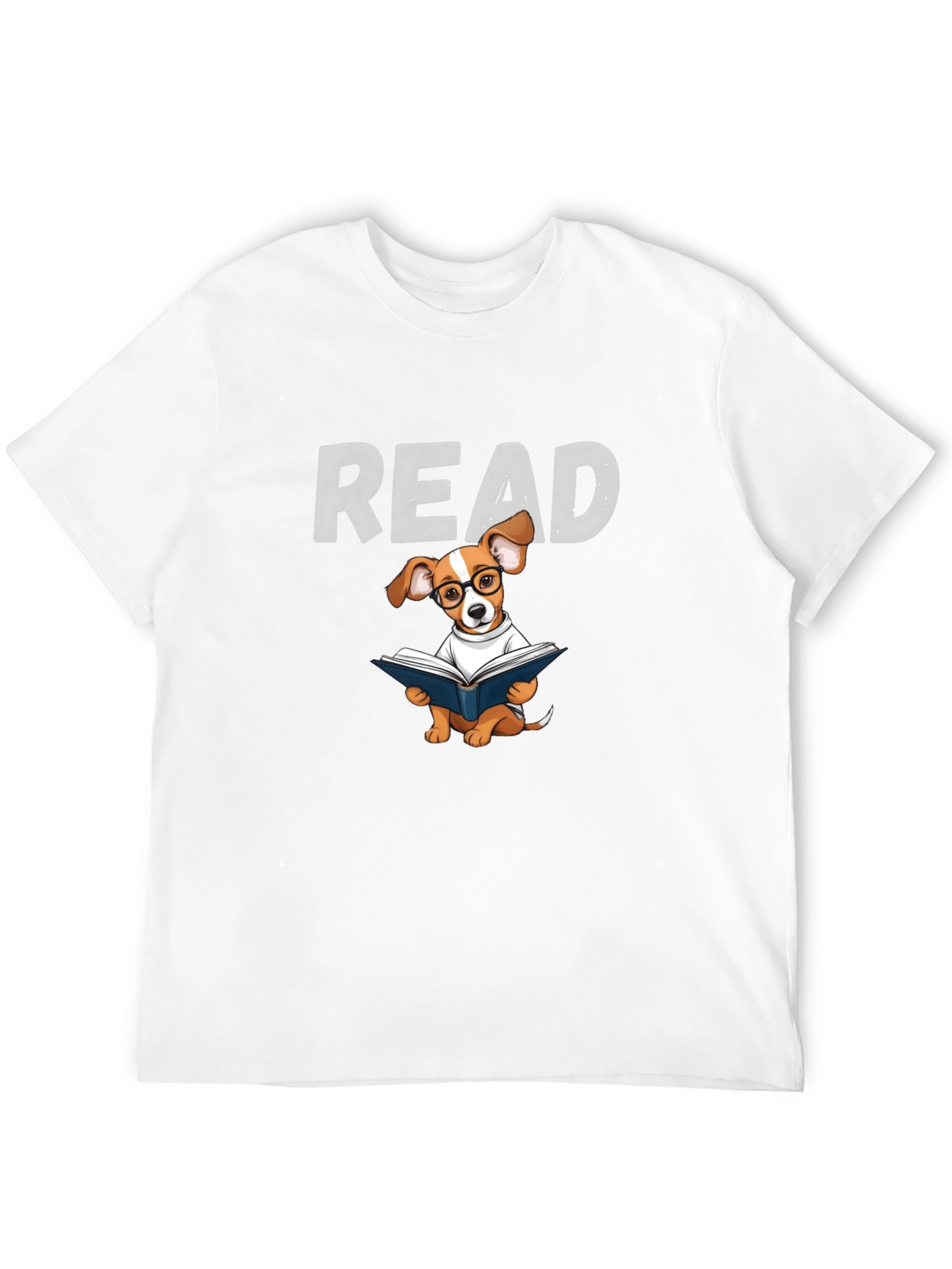 Read Dog T-Shirt - Unisex Black Tee