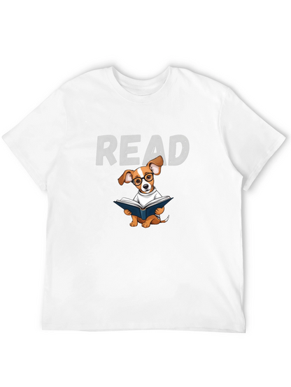 Read Dog T-Shirt - Unisex Black Tee