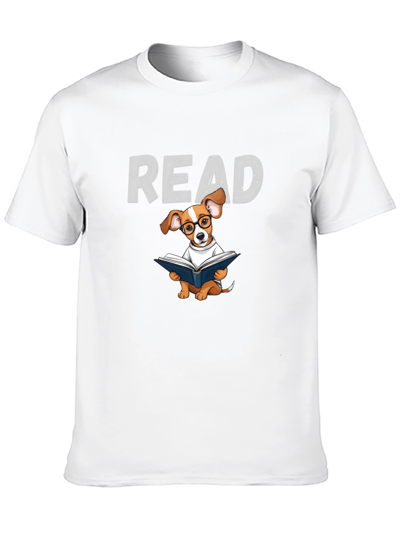 Read Dog T-Shirt - Unisex Black Tee