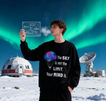 "The Sky Is Not the Limit" Mindset Crewneck