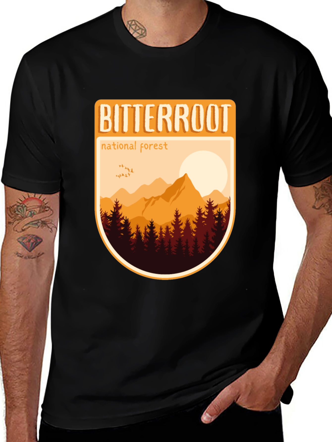 Bitterroot National Forest T-Shirt