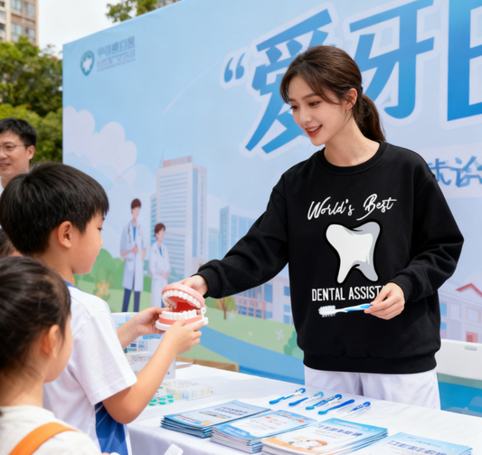 Unisex "World’s Best Dental Assistant" Career Pride Sweatshirt