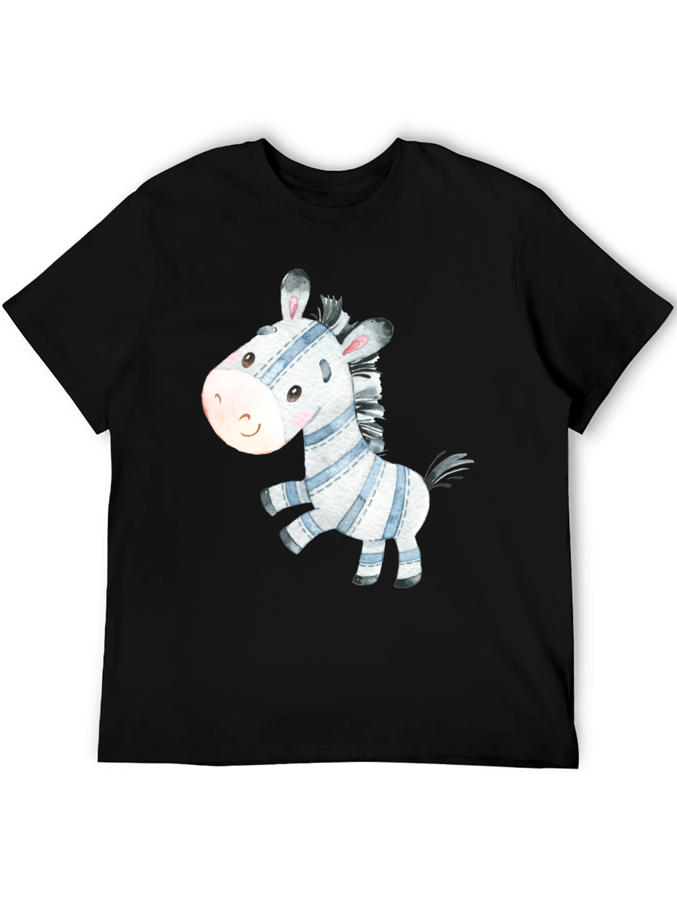 Cute Zebra Graphic Tee - Stylish Casual Wear
