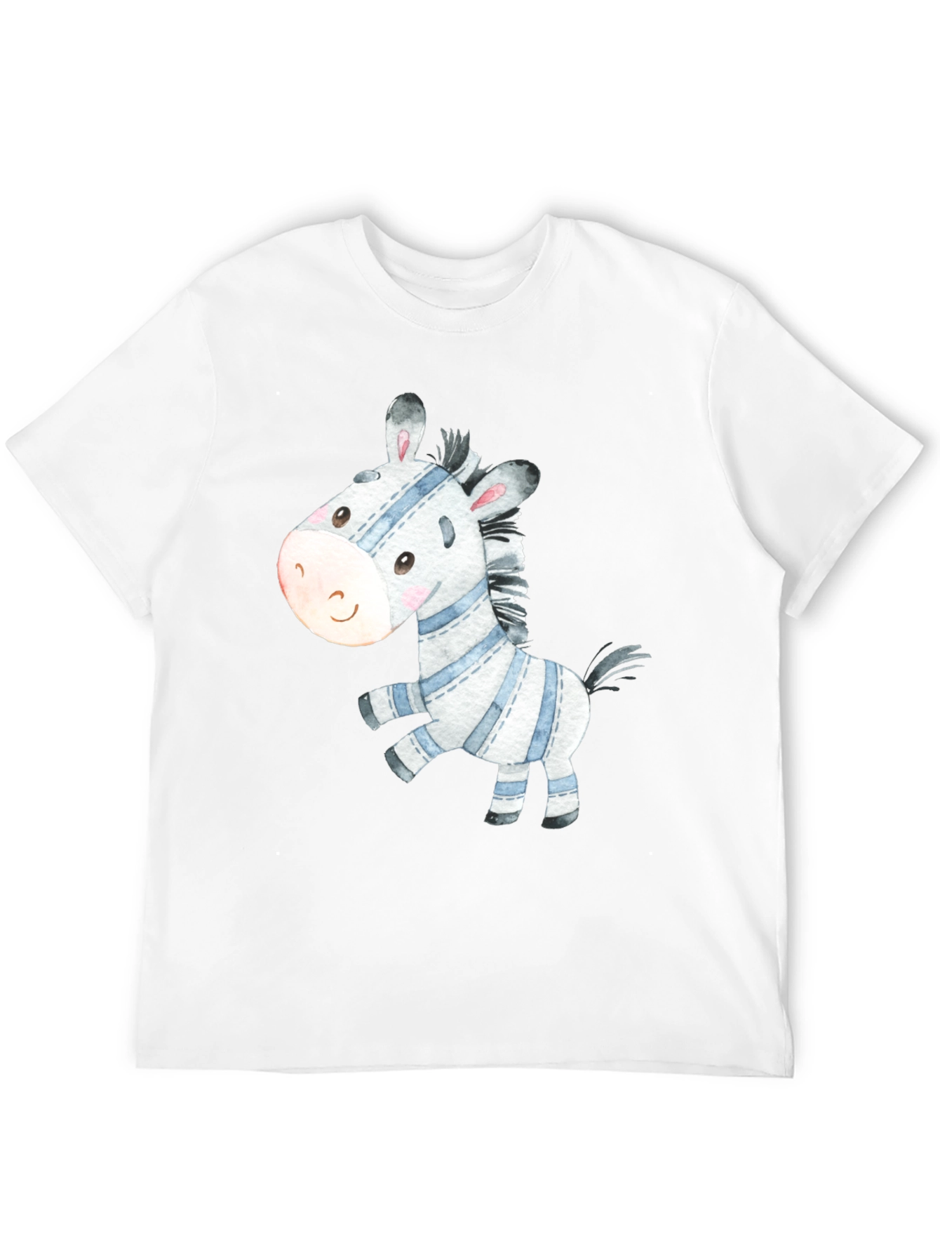 Cute Zebra Graphic Tee - Stylish Casual Wear