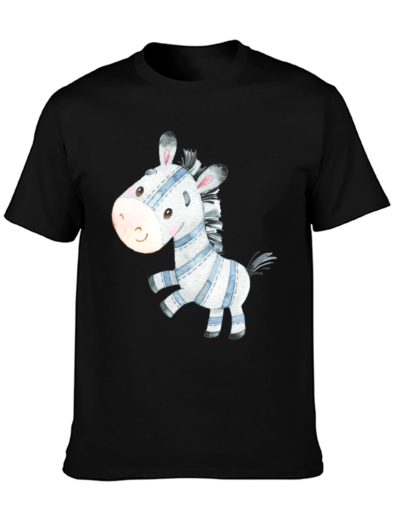 Cute Zebra Graphic Tee - Stylish Casual Wear