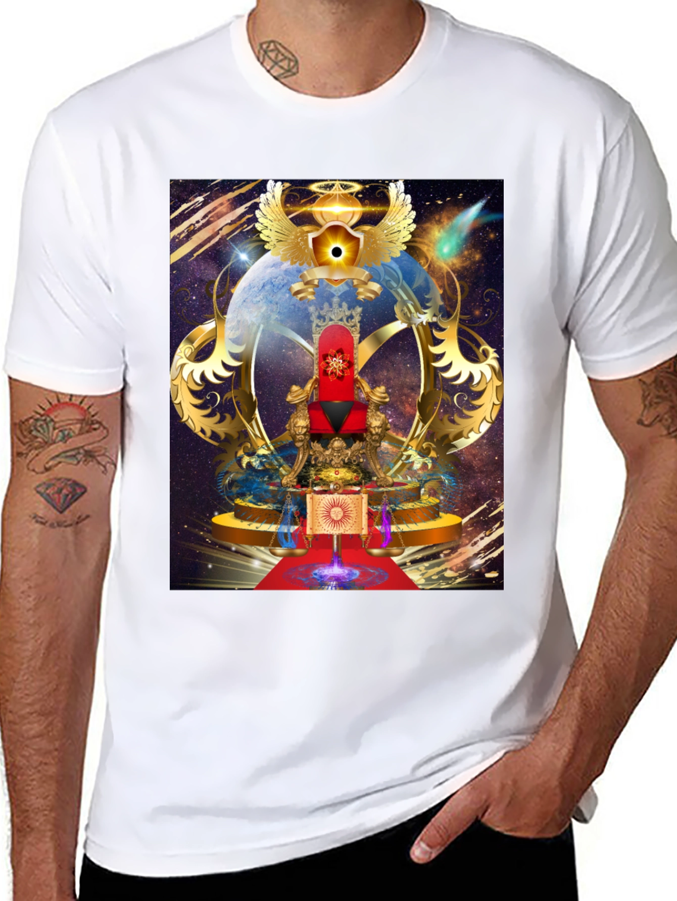 Celestial Throne Graphic Tee