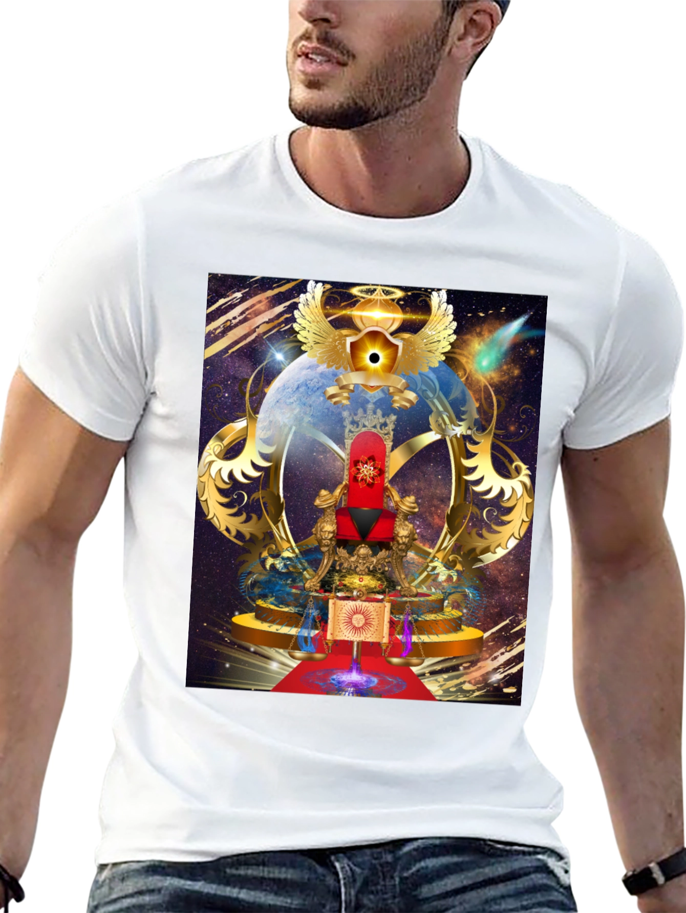 Celestial Throne Graphic Tee