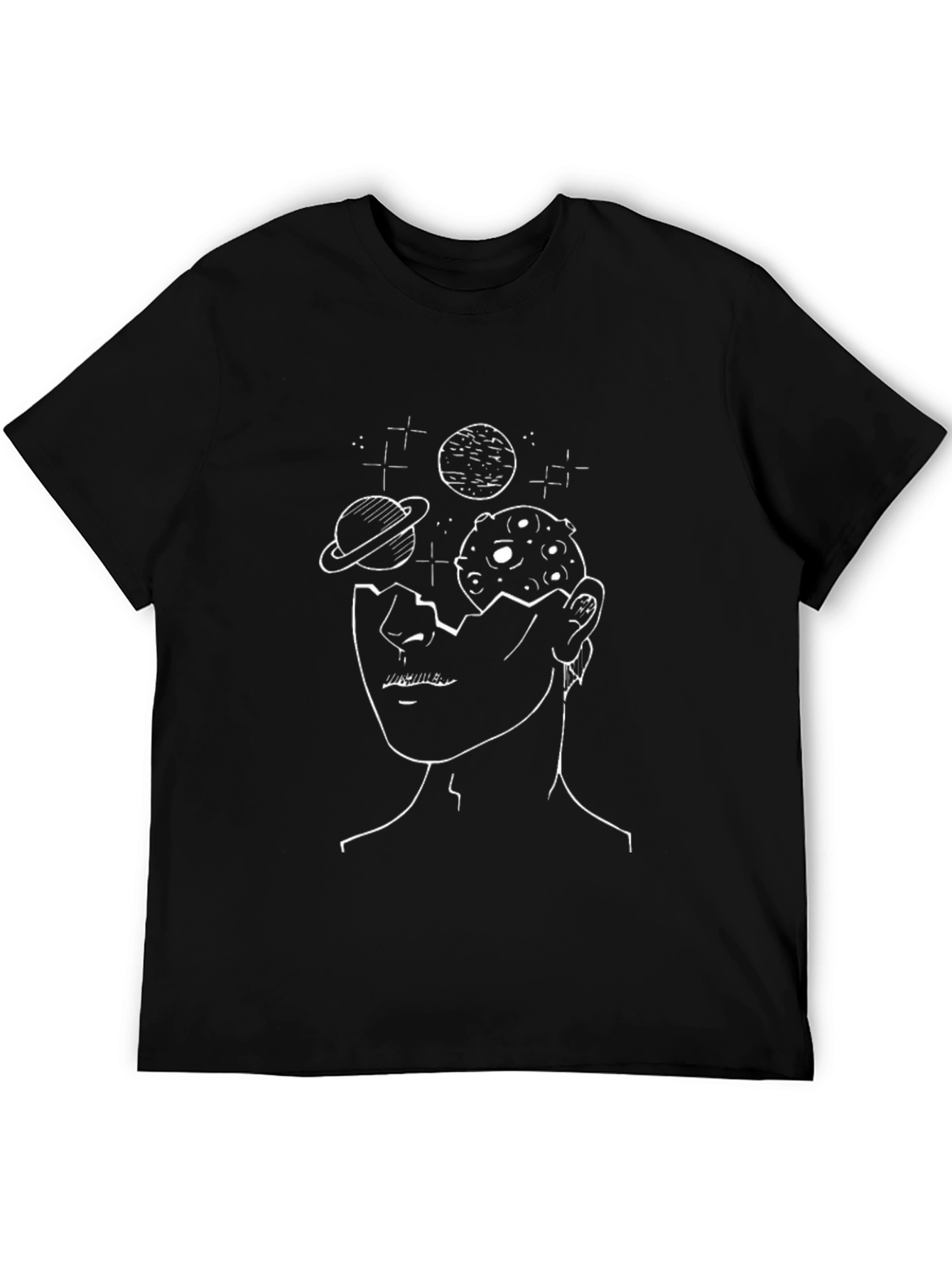 Cosmic Mind T-Shirt - Black Graphic Tee