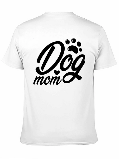 Dog Mom Black Graphic Tee