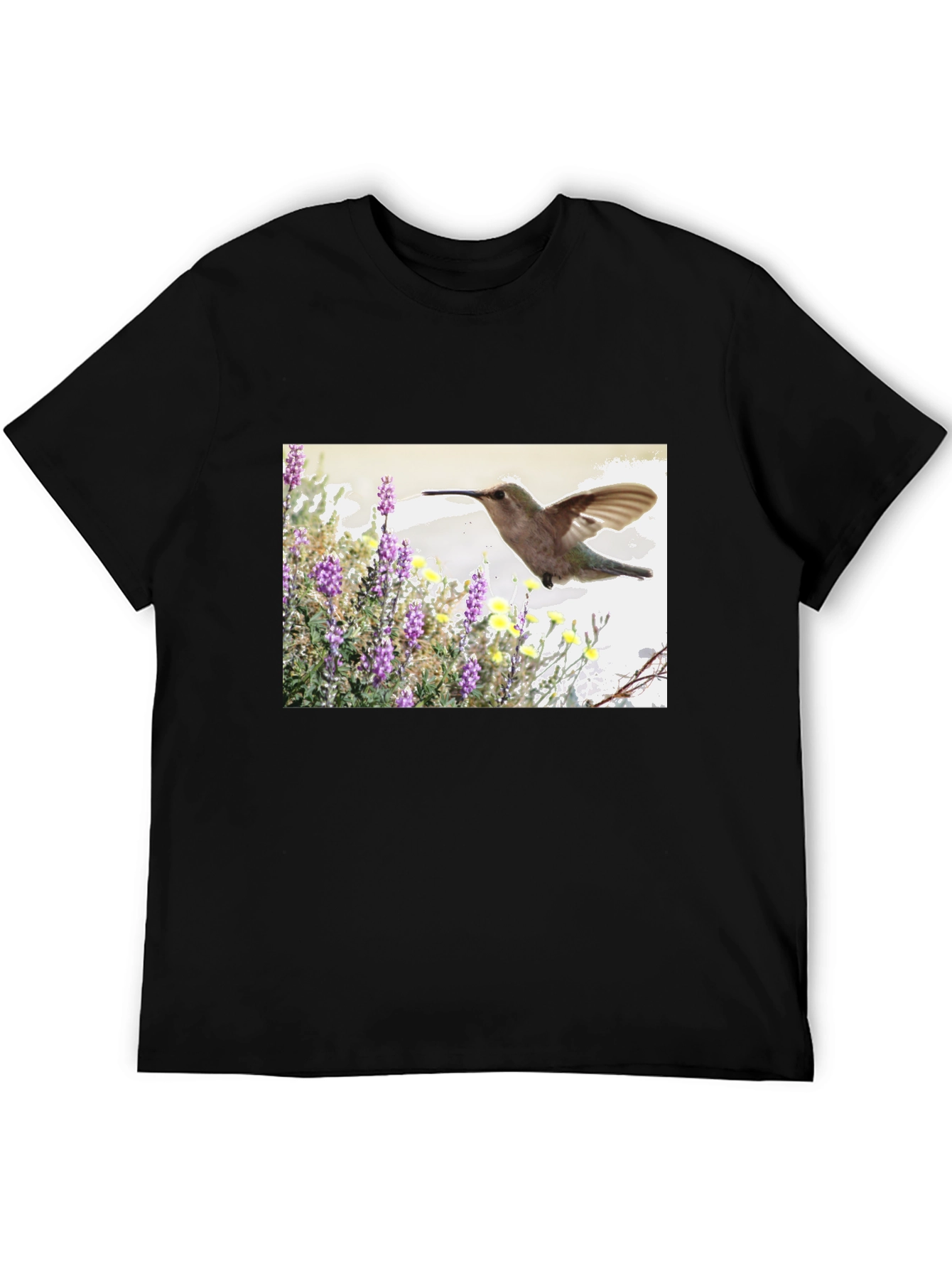 Hummingbird Graphic T-Shirt - Nature Inspired