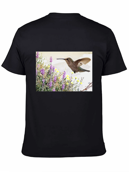 Hummingbird Graphic T-Shirt - Nature Inspired