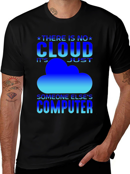 No Cloud Funny IT T-Shirt