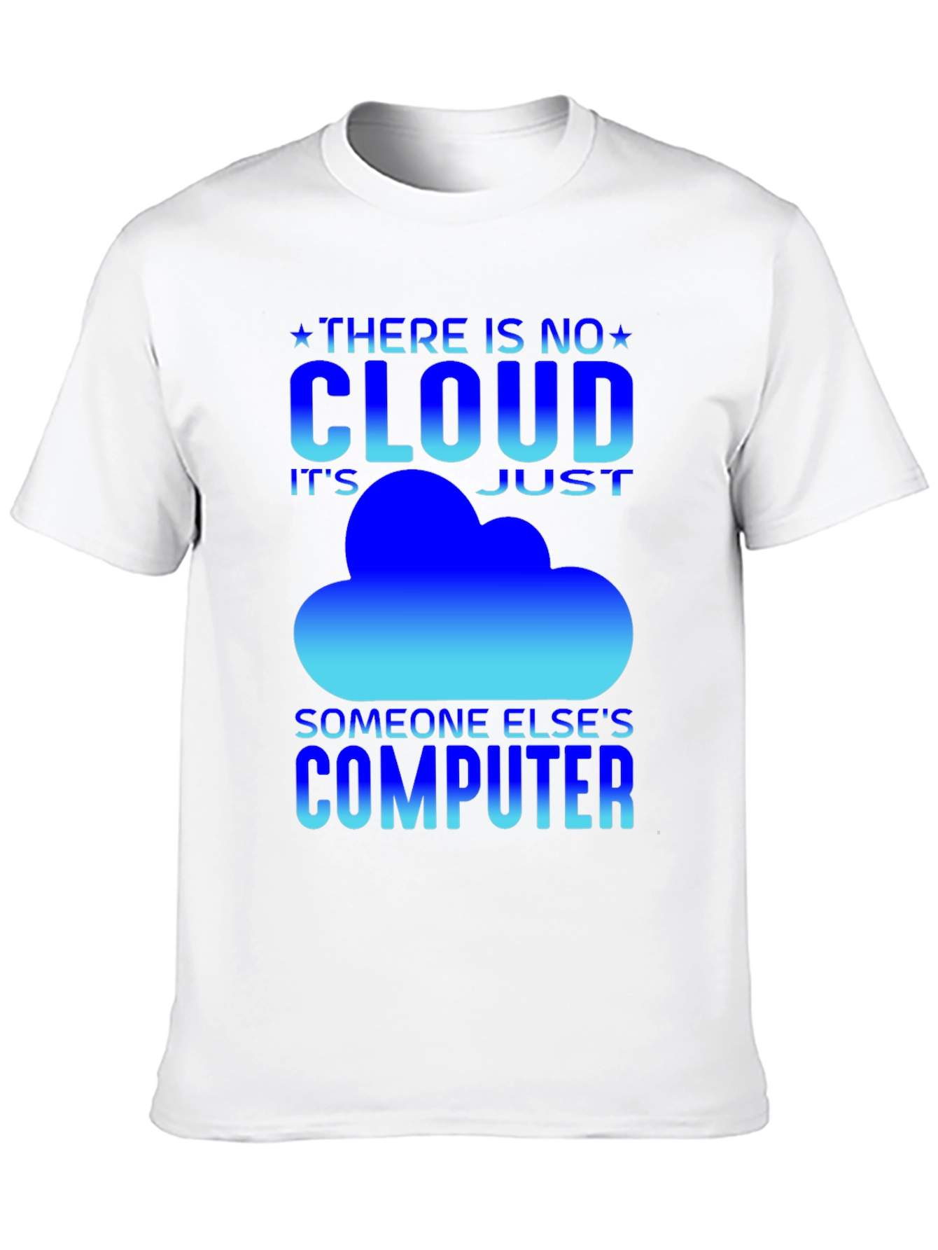 No Cloud Funny IT T-Shirt