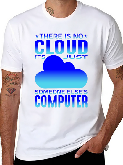 No Cloud Funny IT T-Shirt