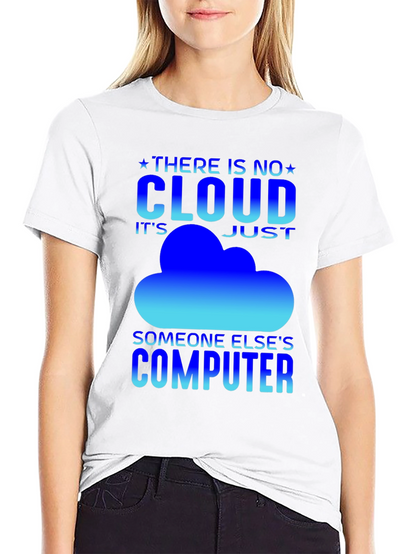 No Cloud Funny IT T-Shirt