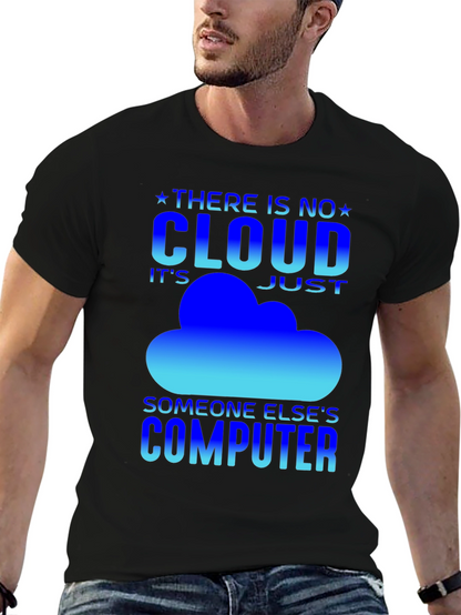 No Cloud Funny IT T-Shirt